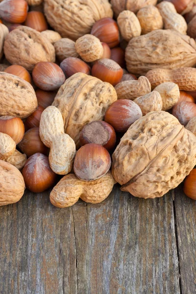 Nueces diferentes — Foto de Stock