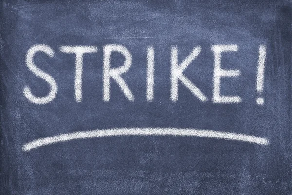 Strike — Stock Photo, Image