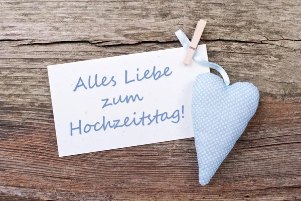 Hochzeitstag — Stockfoto