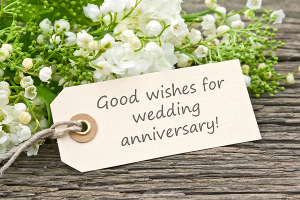 Wedding anniversary — Stock Photo, Image