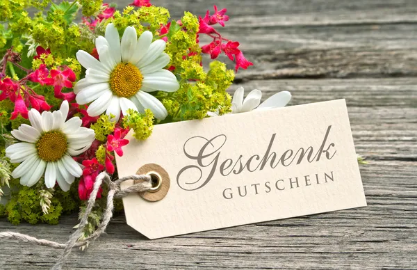 Gutschein — Stockfoto