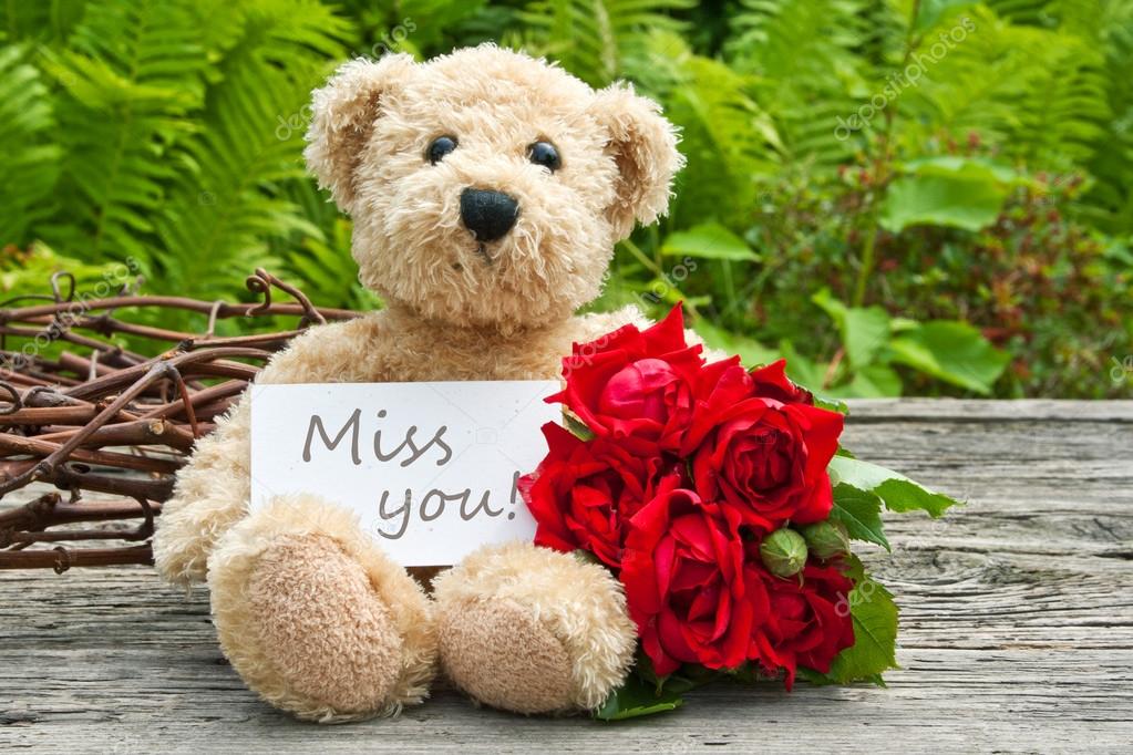 I miss sales you teddy bear