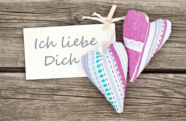 Ich liebe dich — Stockfoto