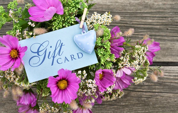 Gift card — Stock Photo, Image