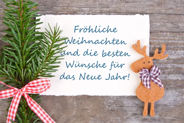 Weihnachtskarte — Stockfoto