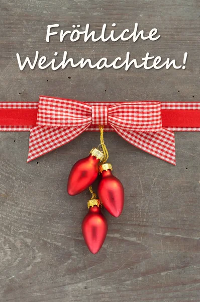 Weihnachtskarte — Stockfoto