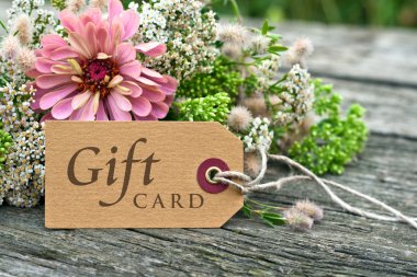 Gift card clipart