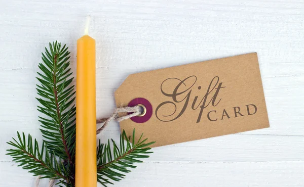 Gift card — Stock Photo, Image