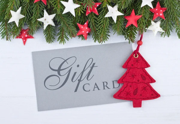 Gift card — Stock Photo, Image