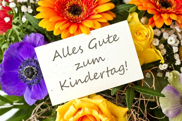 Glücklicher Kindertag — Stockfoto