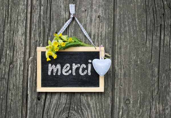 Merci. — Photo