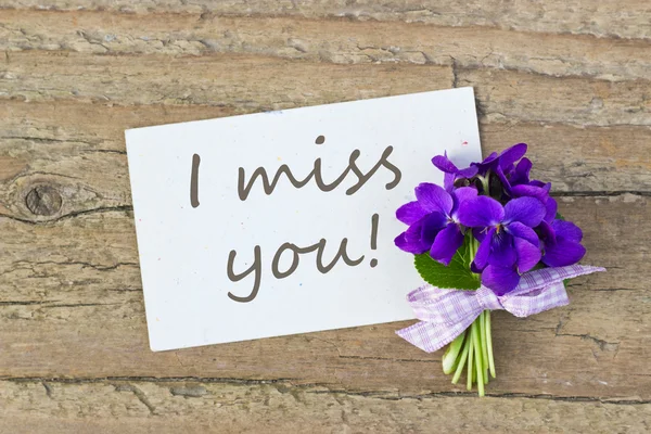 I miss you! — Stock Photo, Image