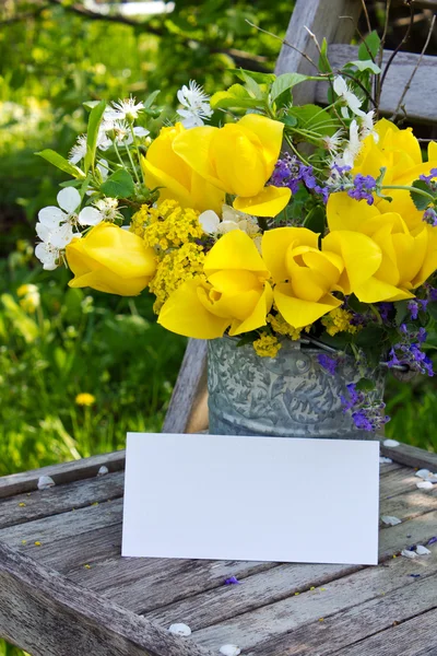 Tulipani gialli — Foto Stock