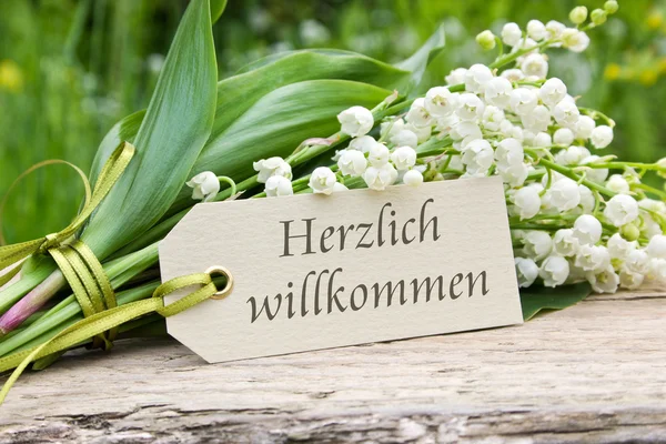 Begrüßung — Stockfoto