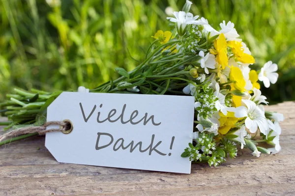 Danke — Stockfoto