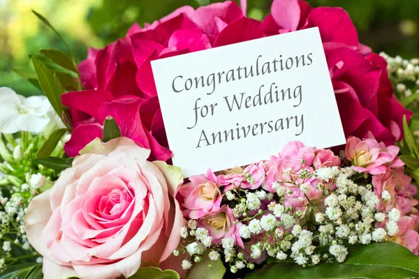 Wedding Anniversary — Stock Photo, Image