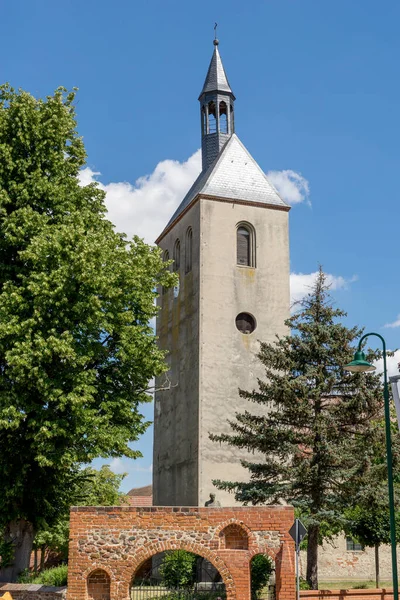 Chiesa Paese Buch Sassonia Anhalt Germania — Foto Stock