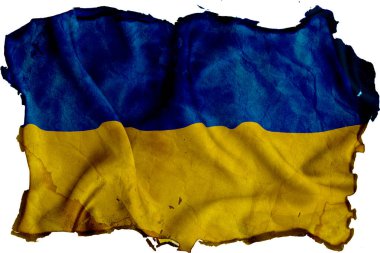 Ukrayna 'nın kirli ulusal bayrağı