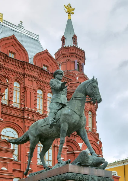 Mareşal Jukov, gk Moskova'da Anıtı
