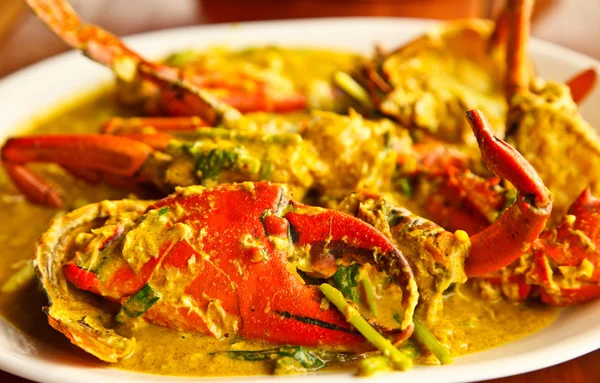 Fried crab curry — Stock Photo, Image
