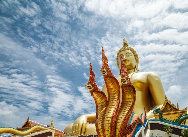 Naga in temple — Stock Photo, Image