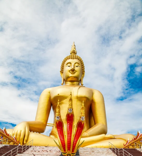 Naga in temple — Stock Photo, Image