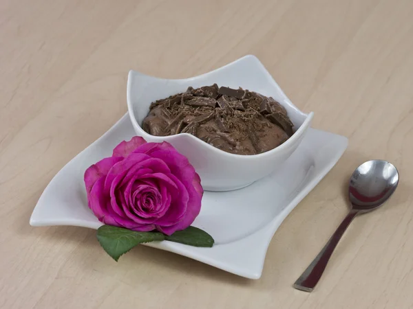 Schokoladenpudding — Stockfoto