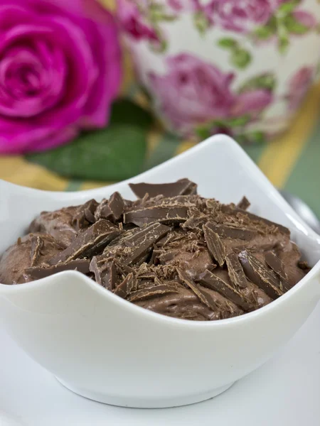 Csokoládé puding — Stock Fotó