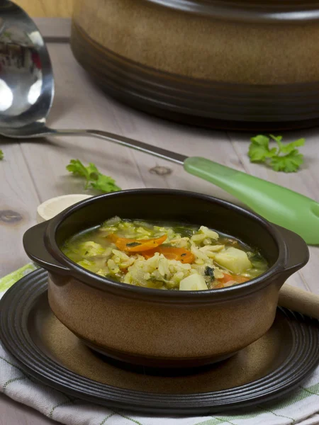 Soupe de poulet — Photo