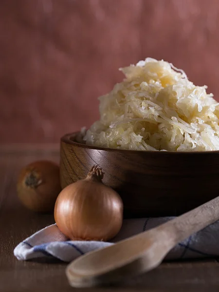 Raw sour cabbage — Stock Photo, Image