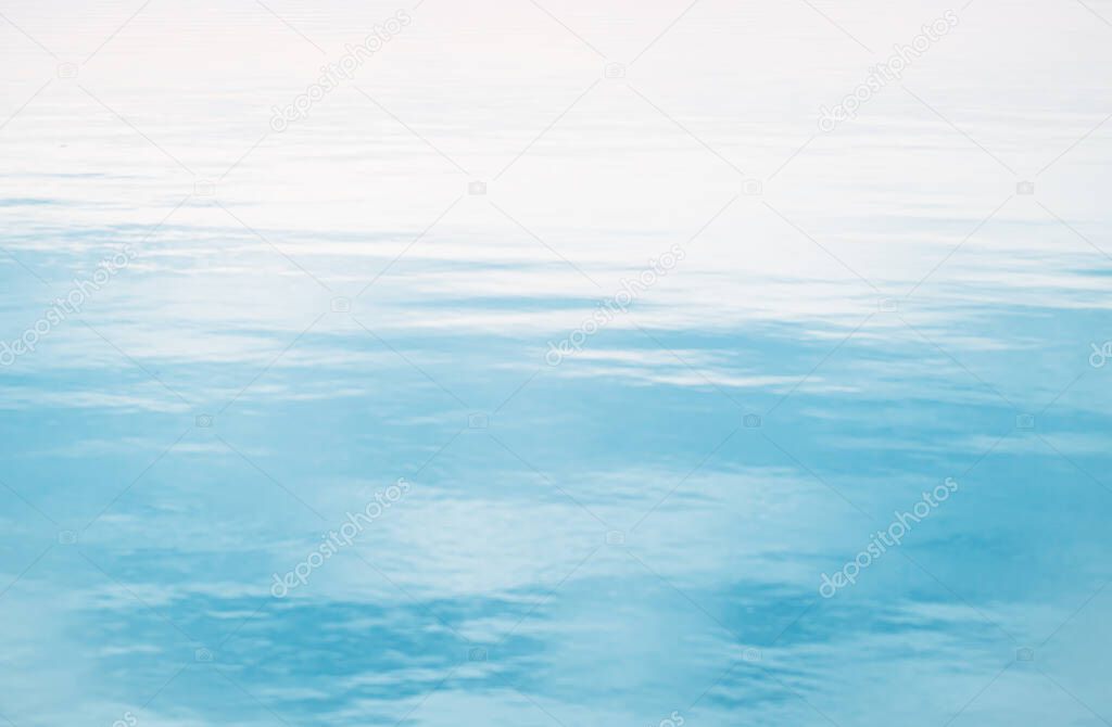 blue relaxing sea or ocean water surface background