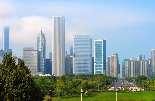 Panorama chicago — Stock fotografie