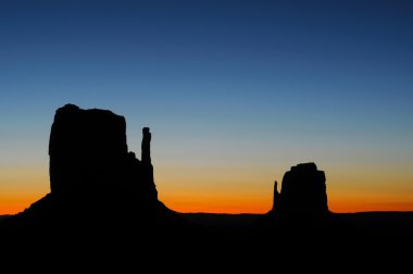 Monument valley gündoğumu