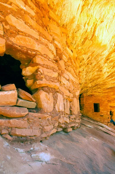 Indian cliff dwellings — Stock Photo, Image