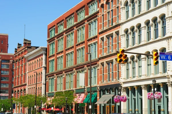 Warehouse District exteriors — Stock Photo, Image