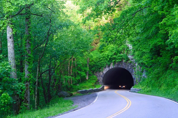 Highway tunnel Stock Image