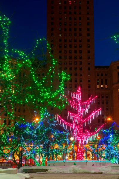 Lights on the Square — Stock Photo, Image