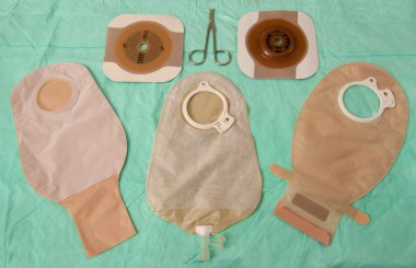 Ileostomy bags clipart