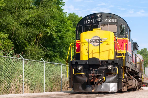 Locomotiva de passageiros — Fotografia de Stock