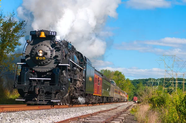 Locomotora de vapor — Foto de Stock