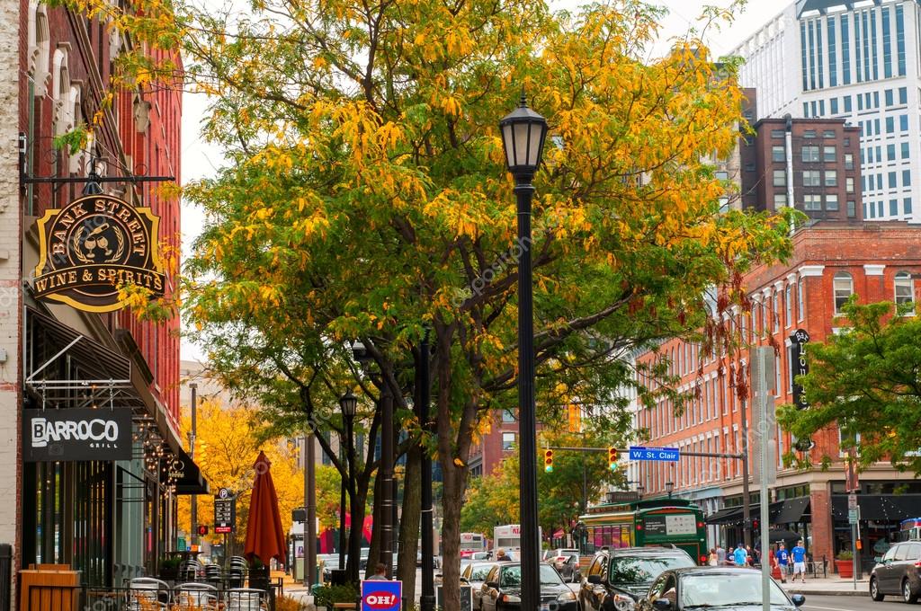 Cleveland street scene Stock Editorial Photo © KSponsler 36857341