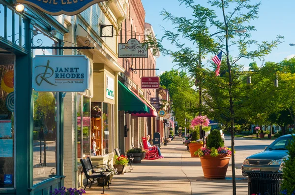 Main Street charm — Stock Photo, Image