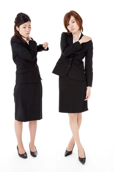 Two young business — Stock Photo, Image