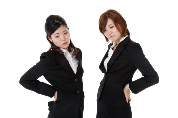 Two young business — Stock Photo, Image