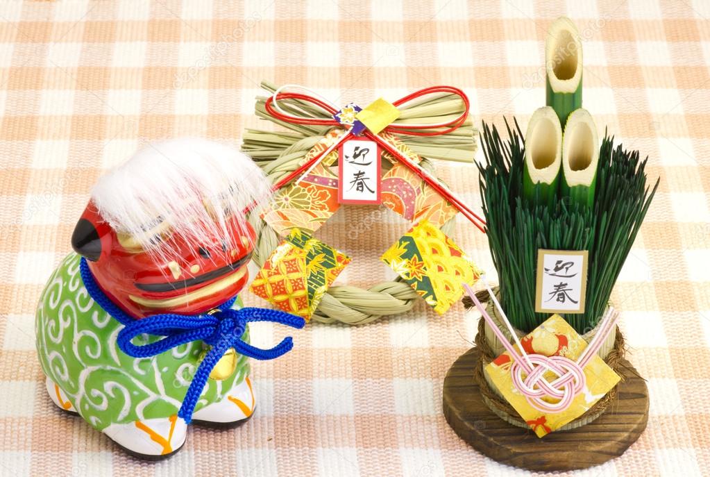 ornaments of the Japanese New Year