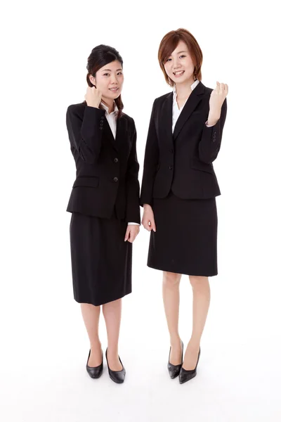 Two young business — Stock Photo, Image