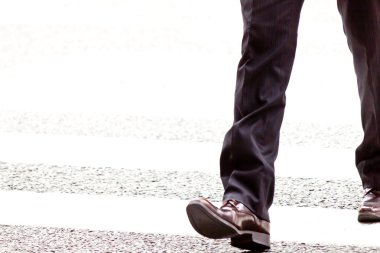 bacak yürüme işadamı