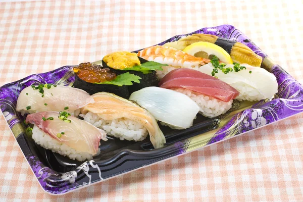 Japanisches Sushi — Stockfoto