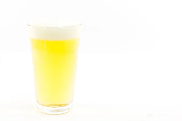Egy pohár sör — Stock Fotó