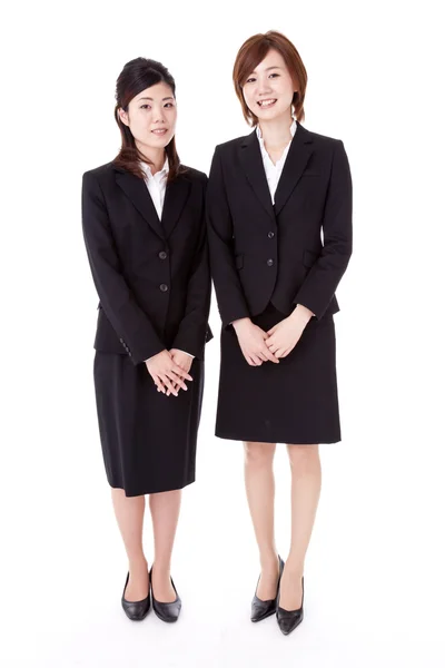 Two young business — Stock Photo, Image